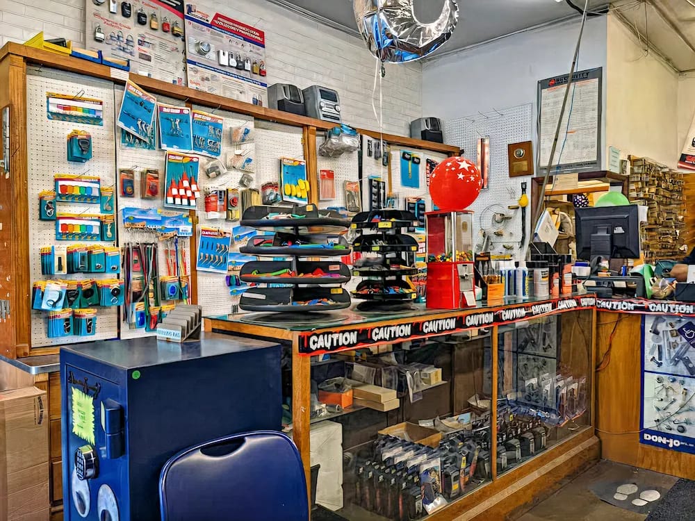 Inside Central Key & Safe