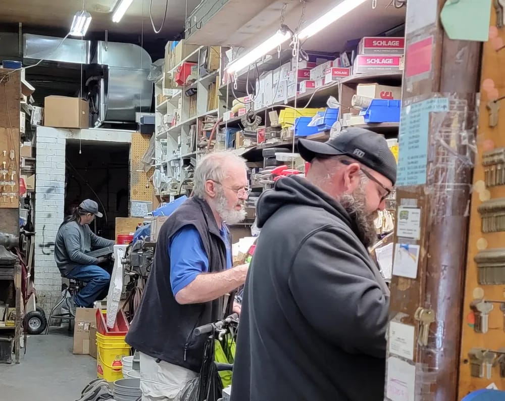 Inside Central Key & Safe